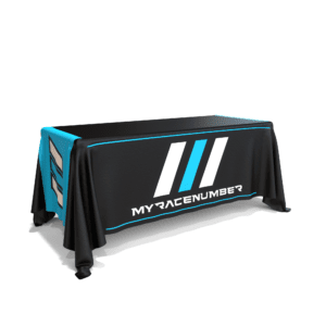 Thrown Style Custom Printed Event Table Cover