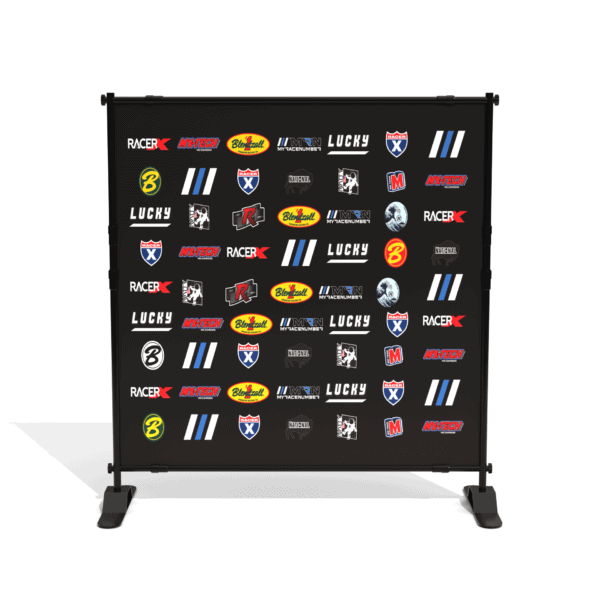 adjustable banner stand