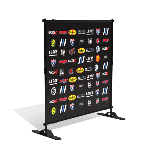 adjustable banner stand
