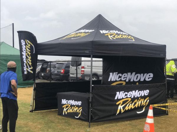 custom bmx racing tent