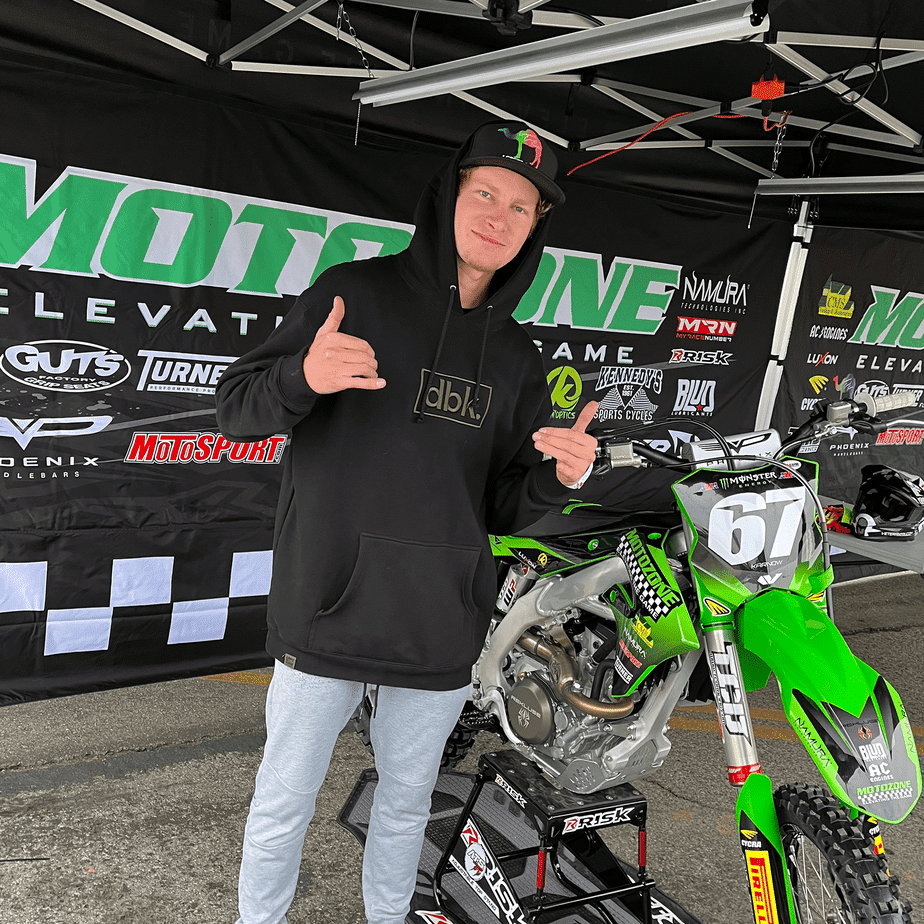 Custom motocross pit tent racing